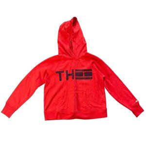Tommy Hilfiger Sport Hoodie, Red, Size M long sleeve Logo